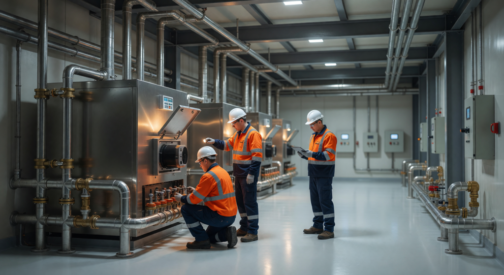 Steam boiler service Dubai